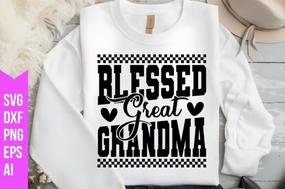 Blessed Great Grandma Svg: A Versatile Digital Art Asset for Creators