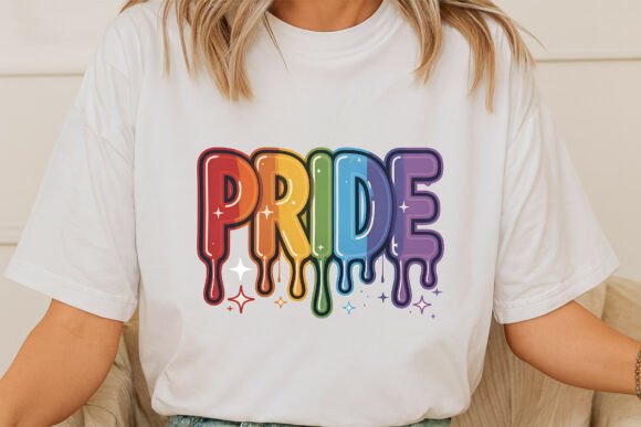 Celebrate Pride with Colorful Dripping L