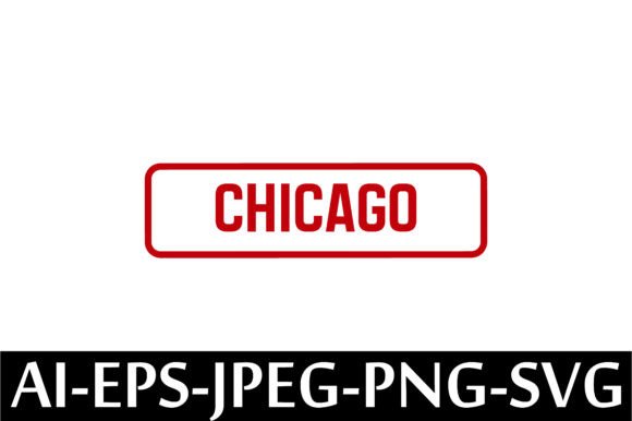 CHICAGO Rubber Stamp Design Vector: A Versatile Digital Resource