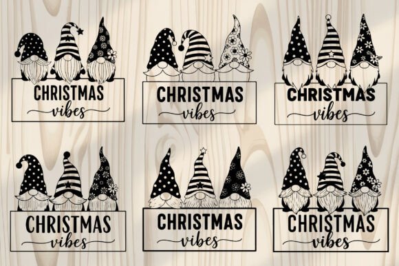 Christmas Gnome SVG Bundle