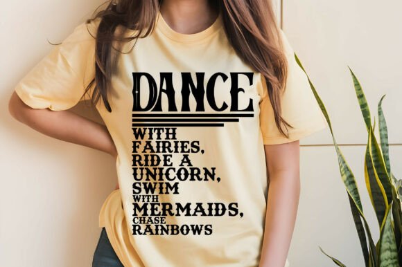 Dance with Fairies, Ride a Unicorn, Swim: A Versatile Cutting File for All Your Creative Projects