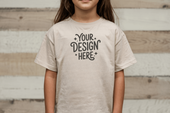 Enhance Your Design Presentations with the Kids Bella Canvas 3001T T-Shirt Mockup