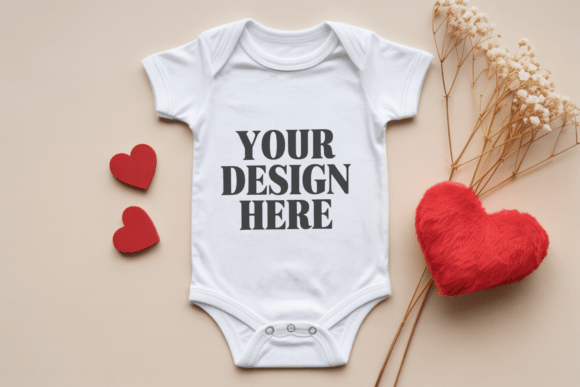 Enhance Your Design Workflow with Baby Onesie Mockup 30