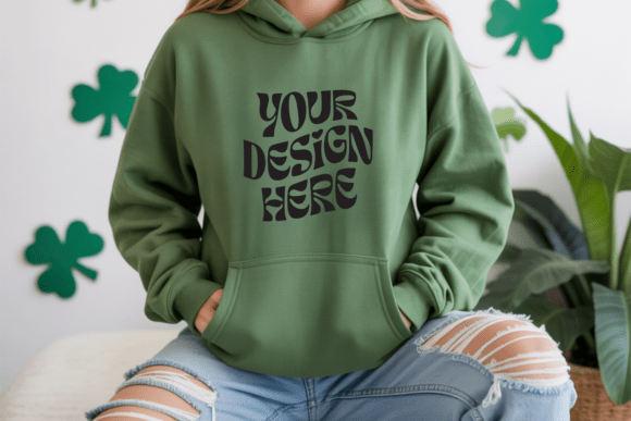 Gildan 18500 St. Patrick's Day Mockup: A Practical Tool for Creative and Business Workflows