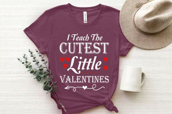 I Teach the Cutest Little Valentines SVG: A Versatile Digital Design for Every Creator