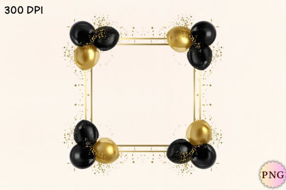 New Year Frame PNG Clipart