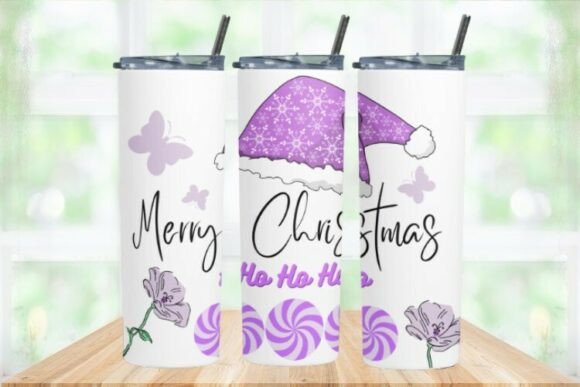 Purple Christmas Tumbler Wrap: A Festive Way to Elevate Your Drinkware