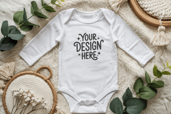 Rabbit Skins 4411 Baby Bodysuit Mockup 7: A Versatile Tool for Modern Designers