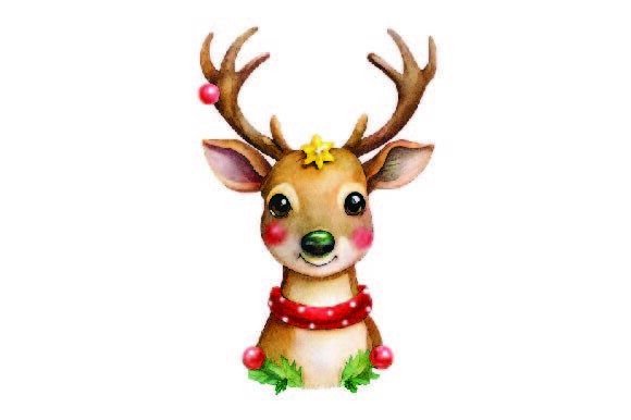 Reindeer Christmas PNG: A Versatile Design for Creative Projects