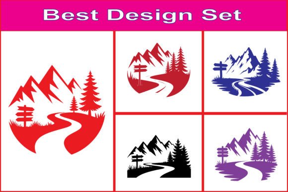 Wilderness Road Mountains Adventure SVG